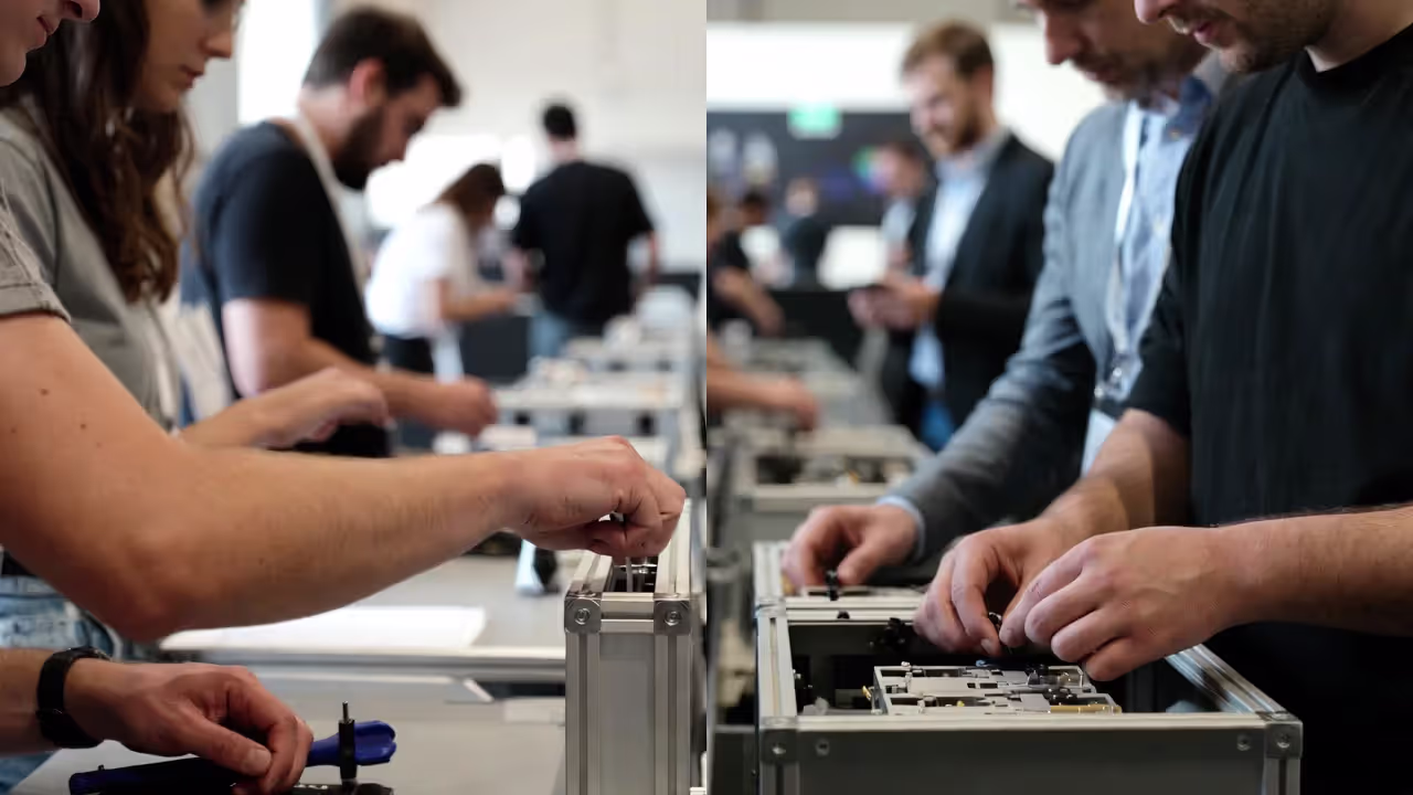 From spectators to builders.