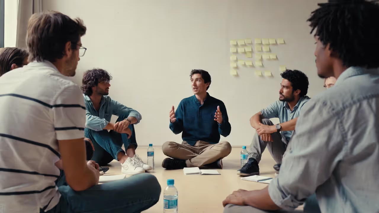 Shared challenges turn strangers into teams.