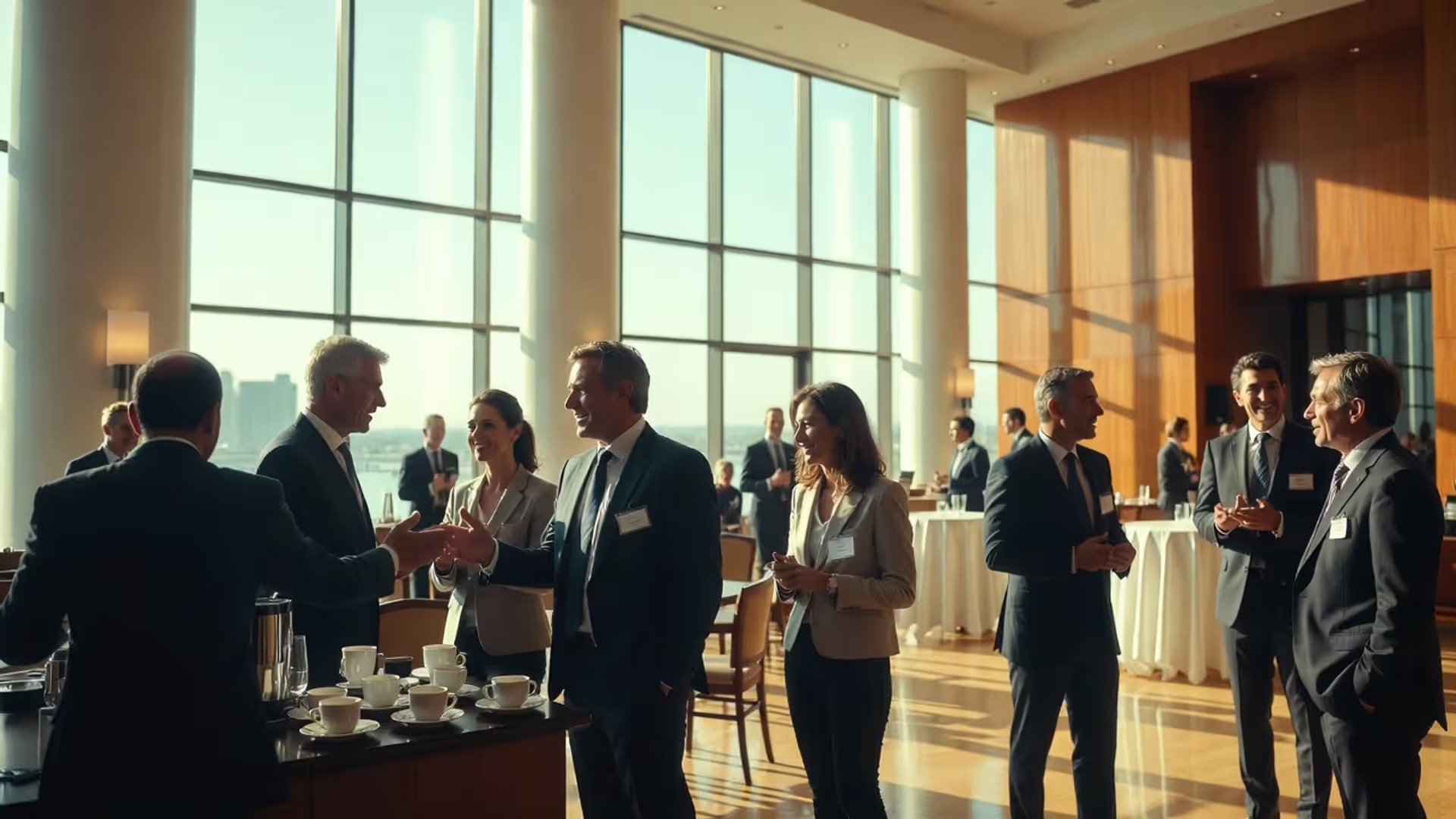 Executive networking starts with the right room.