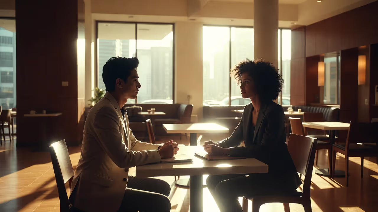 One-on-one meetings build stronger relationships.