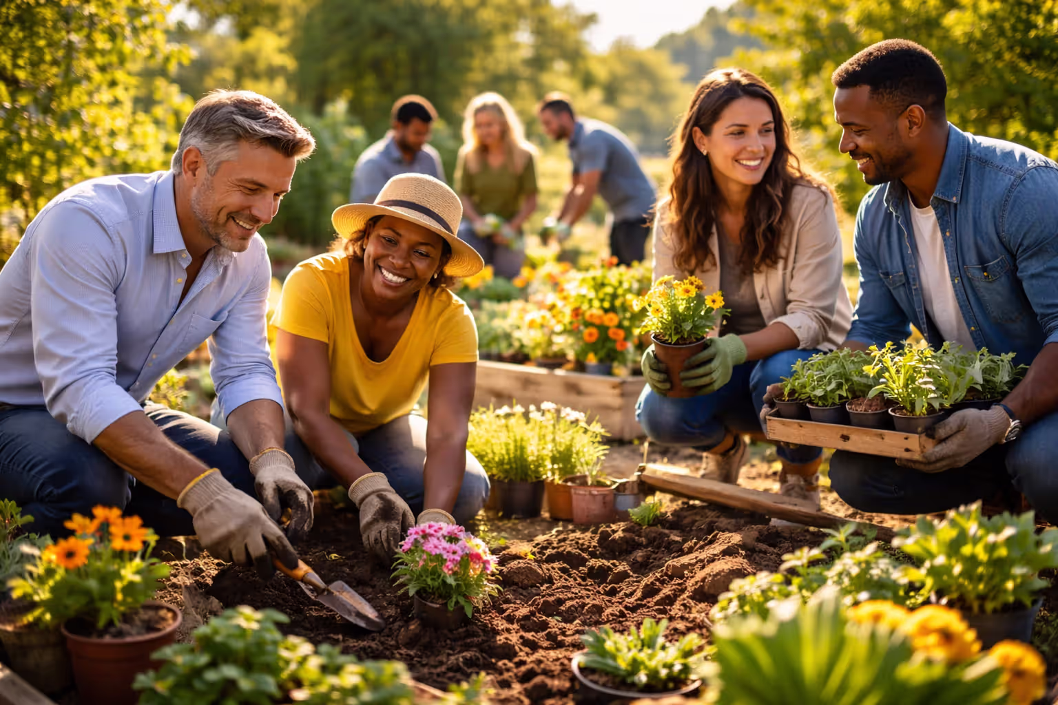 Shared work builds real connections.