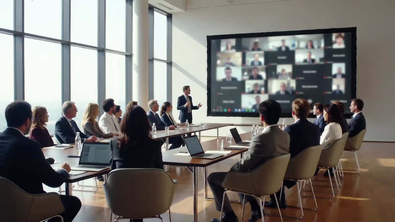 Hybrid events connect professionals across the