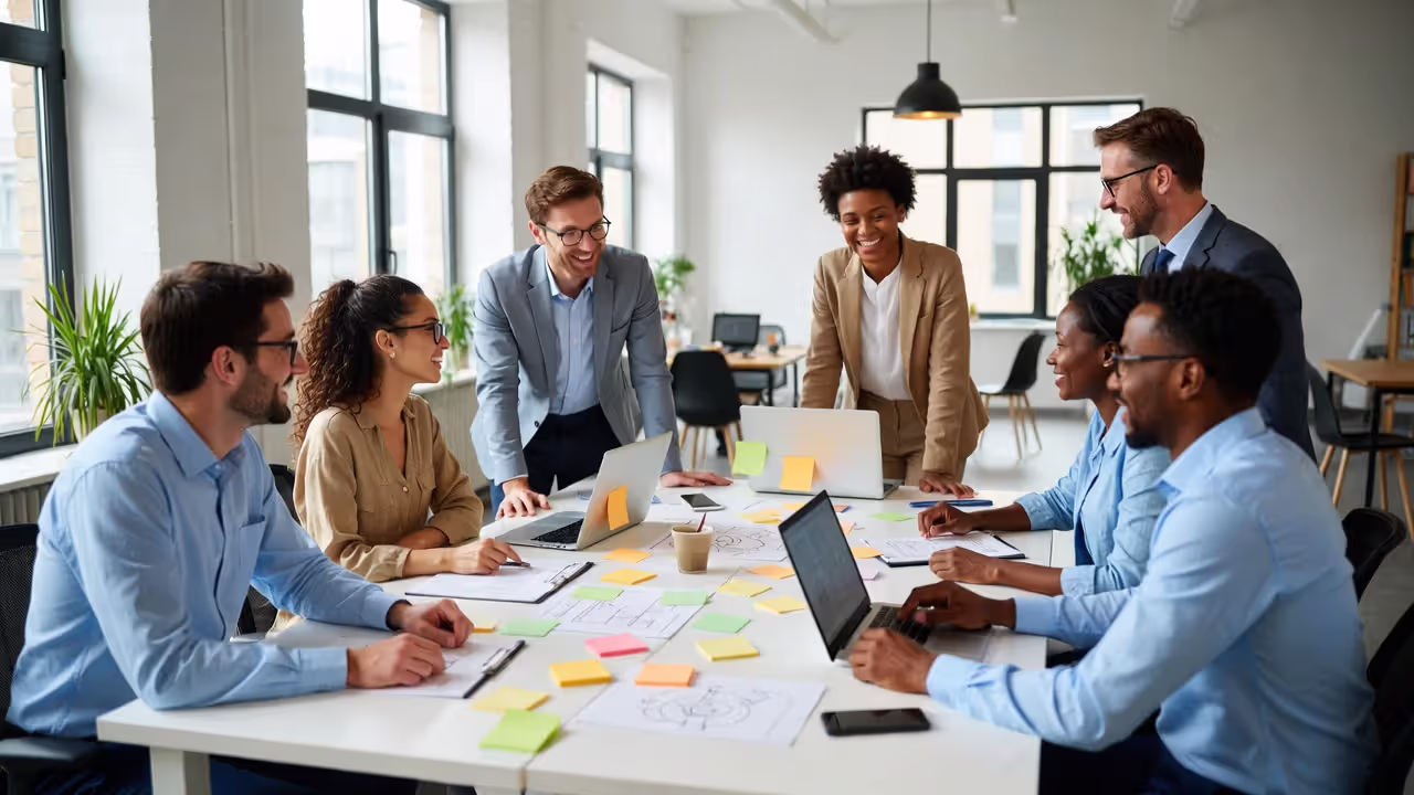 Strong networks grow through daily collaboration.