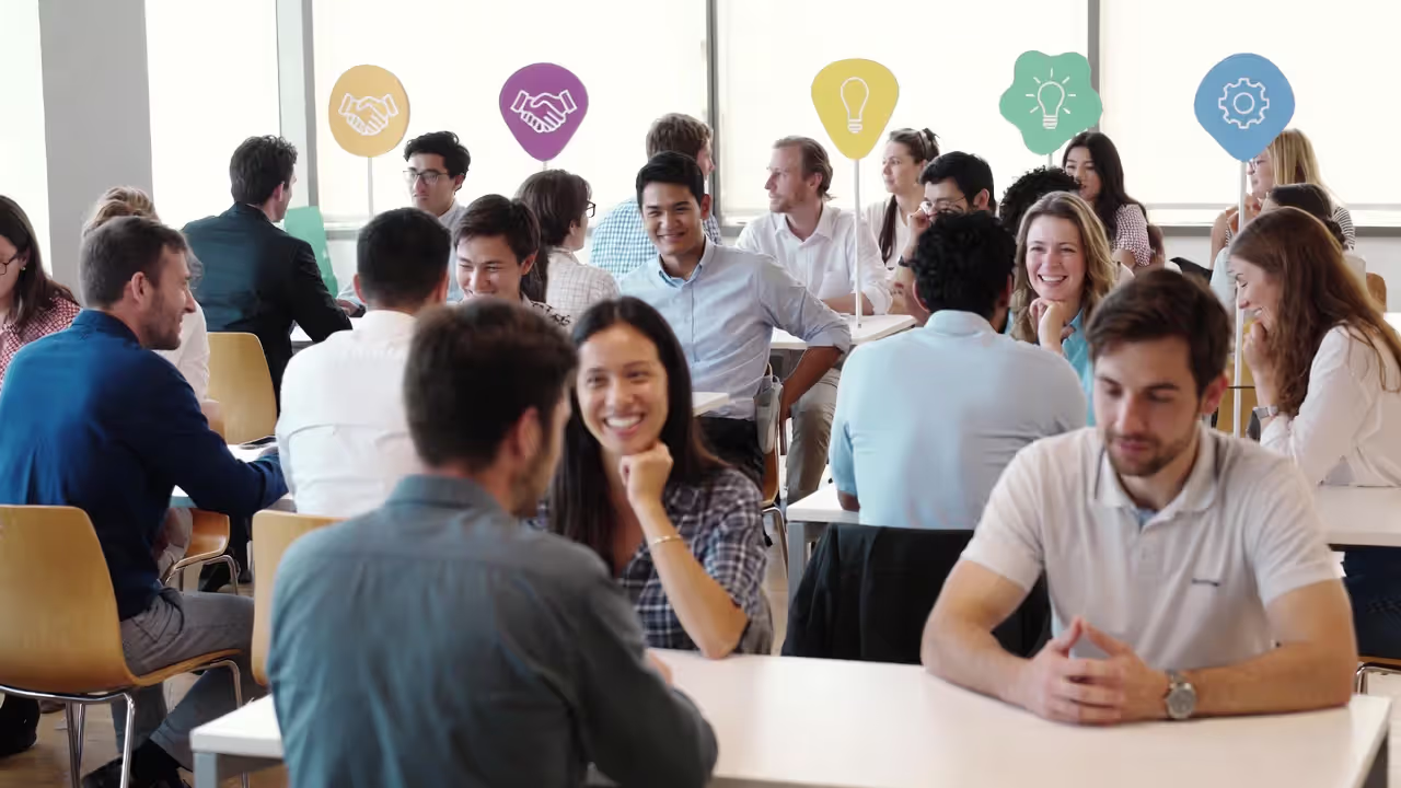 Great events engineer connection—on purpose.